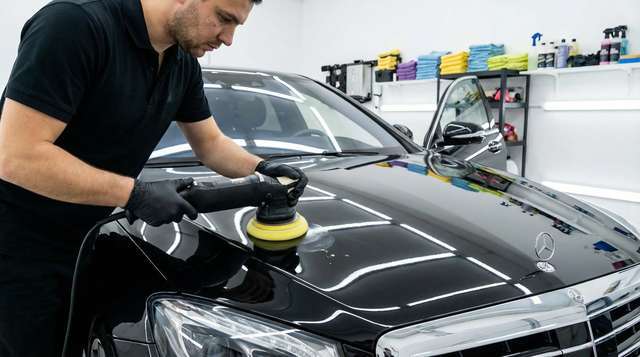 少女日记修车视频 - 汽车美容抛光视频教程